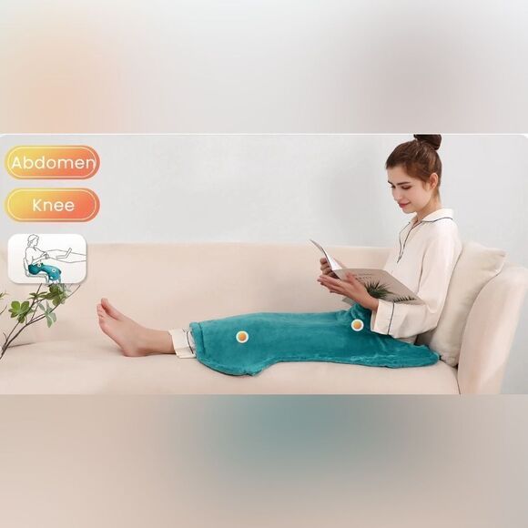 MaxKare Large Heating Pad, 4 Heat Settings, Auto Shut-Off, 24” x 33” - NIB - Picture 6 of 10